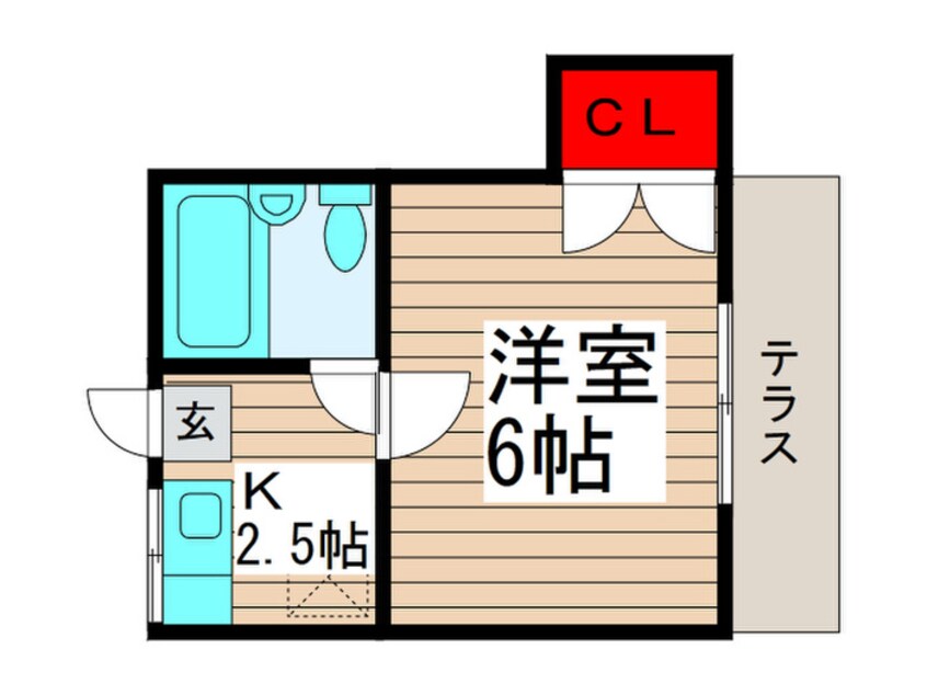 間取図 第一サンコーポ