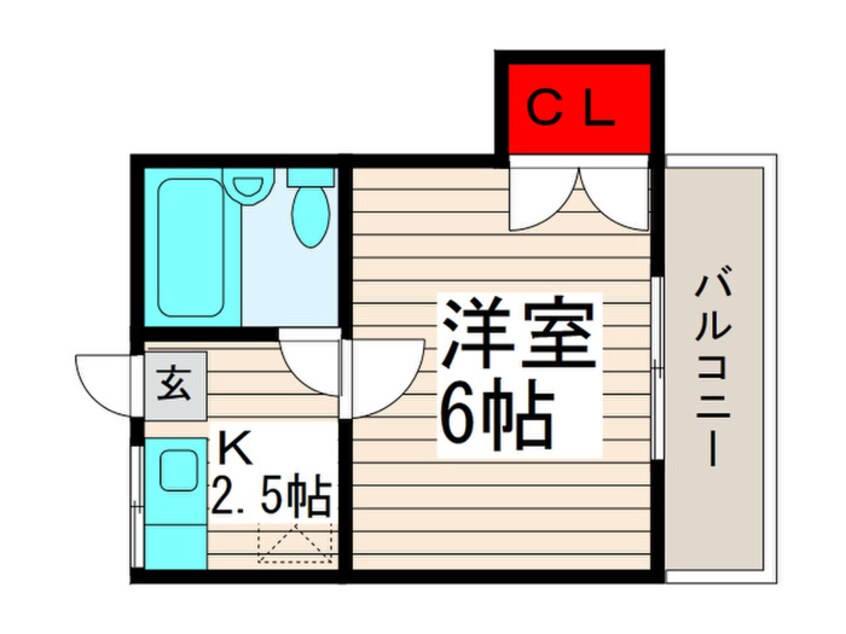 間取図 第一サンコーポ