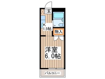 間取図 ハイツエイトビレッジ