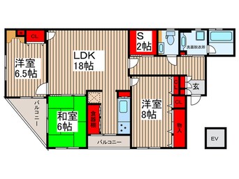 間取図 堀江ビル