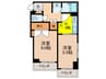 徳丸マンション 2Kの間取り