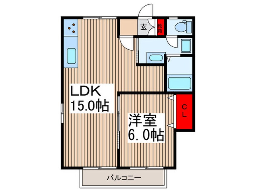 間取図 ガ－デンヒルズ東川口