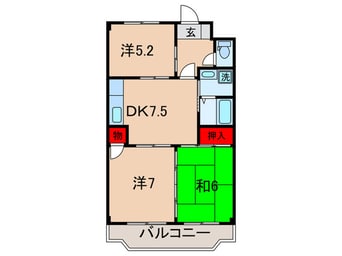 間取図 セルリアン・シティ