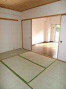 室内からの展望 ガーデンシティ戸田