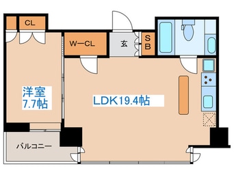 間取図 フォレストタウン参宮橋