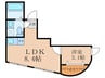 ＨＪ　ＰＬＡＣＥ　ＥＢＩＳＵ 1LDKの間取り