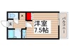 ジョイクレアB 1Rの間取り