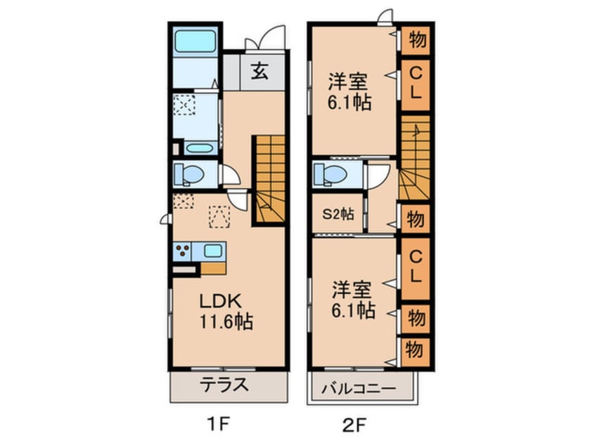 間取図 ファミールＡ