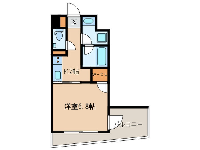 間取り図 市谷仲之町ヒルズウイング
