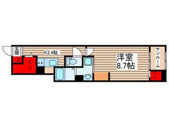 間取図 ドゥ　ボヌールⅡ