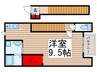 セノーテ 1Rの間取り