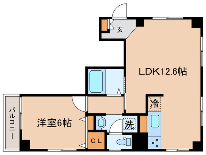 間取図 手島コ－ポ