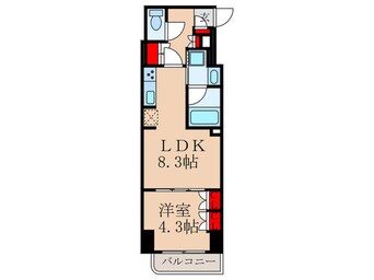 間取図 ジオエント中野