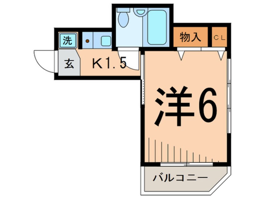 間取図 ヴィラコート大岡山