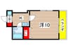 Ｍ・ビル 1Kの間取り
