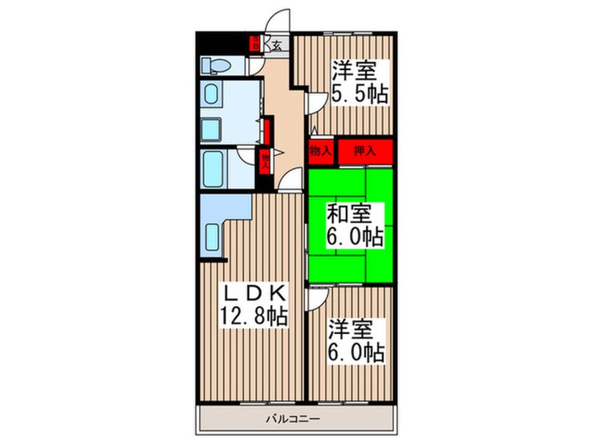 間取図 ホルツハイム