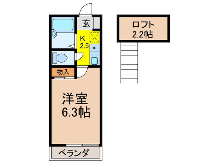 間取り図 Selene柳沢