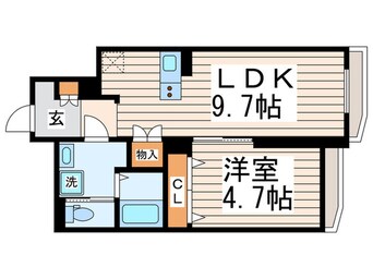 間取図 カフェック桜台