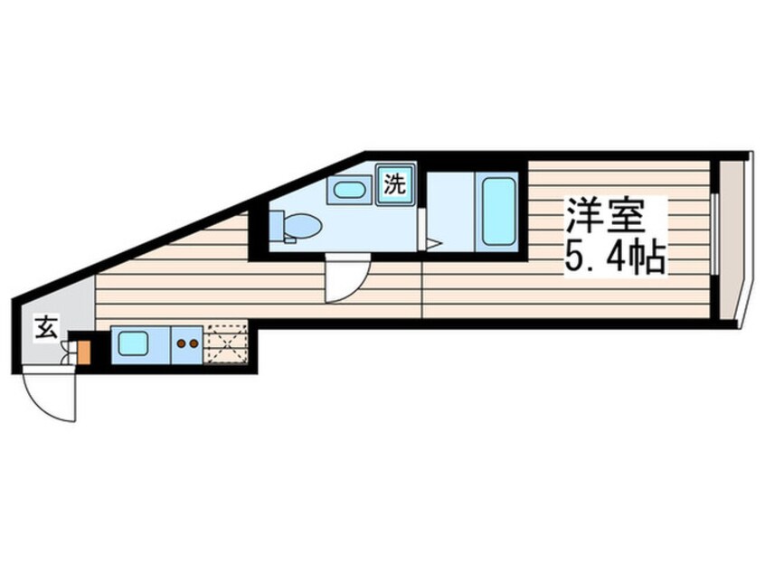 間取図 カフェック桜台