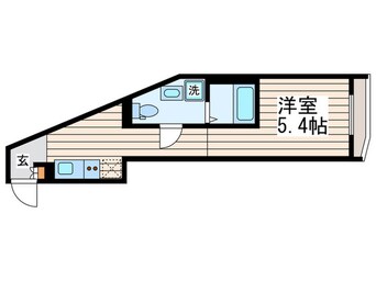 間取図 カフェック桜台