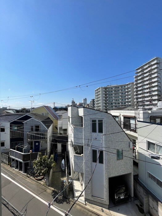 室内からの展望 カフェック桜台