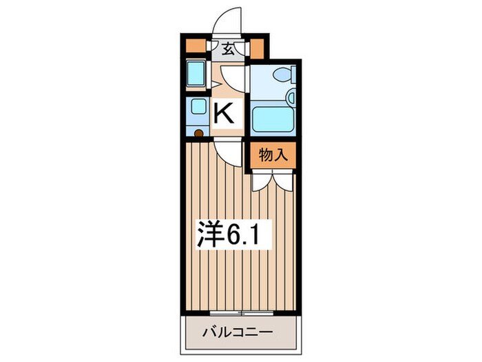 間取り図 ユーコート三ツ境