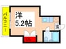 クレール新百合 1Rの間取り