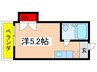 クレール新百合 1Rの間取り