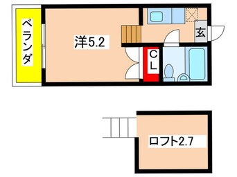 間取図 クレール新百合