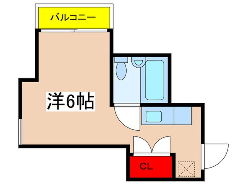 間取図 クレール新百合