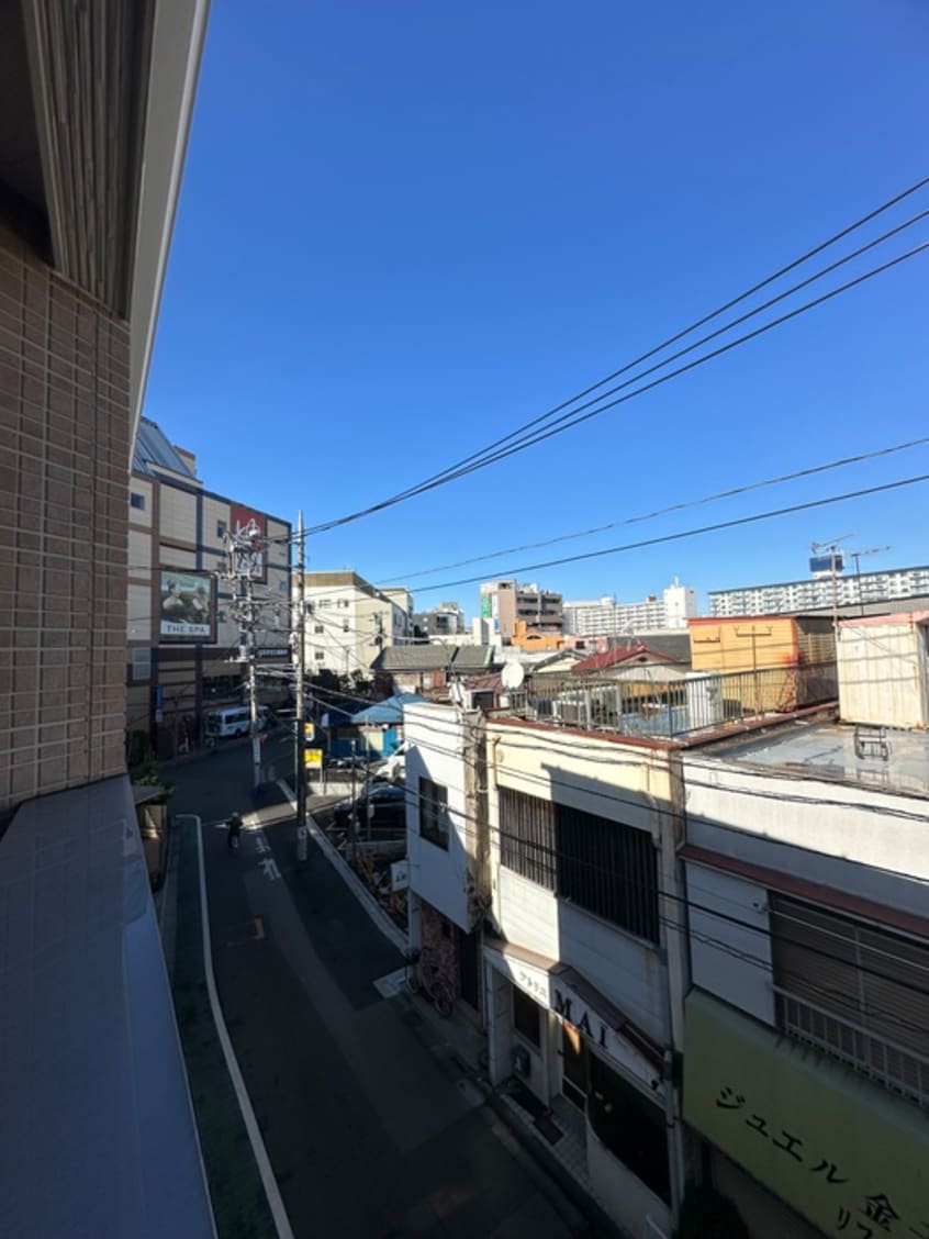 室内からの展望 LAUREL西新井栄町