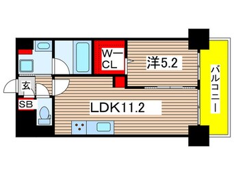 間取図 ラグゼナ東陽町