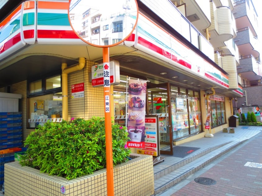 セブンイレブン 江東海辺店(コンビニ)まで260m ラグゼナ東陽町