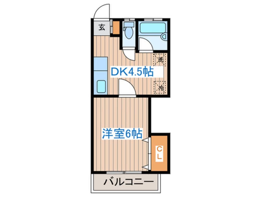 間取図 ルミエール中野