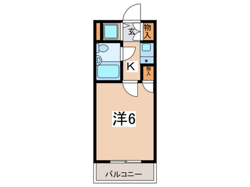 間取図 ワコーレ相武台前（105）