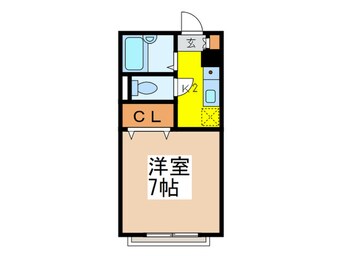 間取図 マﾉワール千歳烏山Ａ棟　Ｂ棟