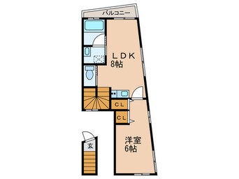 間取図 グランエッグス中野坂上