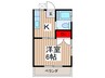 ハイム真間下 1Kの間取り