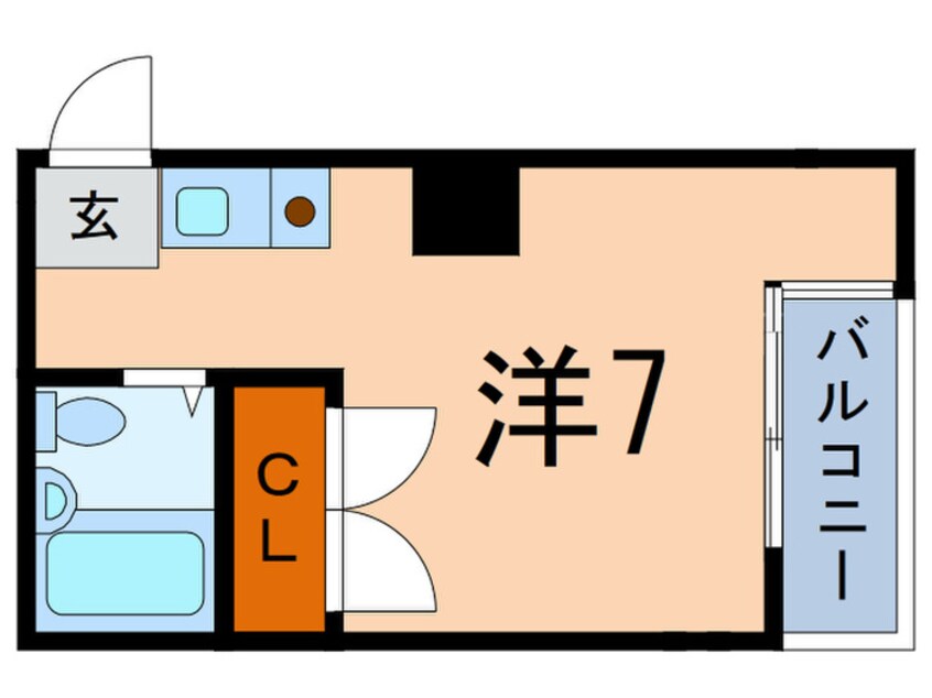 間取図 弥生コ－ポシエスタ