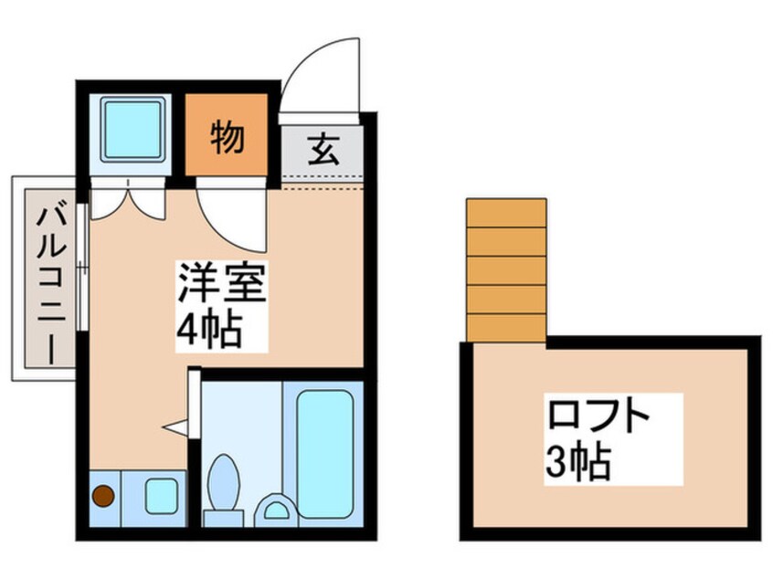 間取図 パストラル荻窪