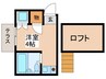 パストラル荻窪 1Rの間取り