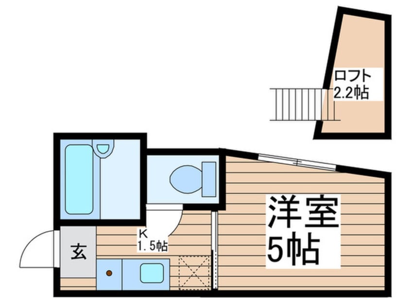 間取図 エスポワール平井