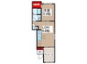 ル・トロ 1LDKの間取り