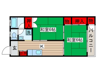 間取図 富岡マンション