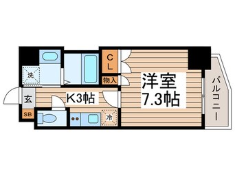 間取図 ホウエイコート秋葉原