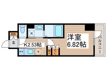 間取図 ホウエイコート秋葉原