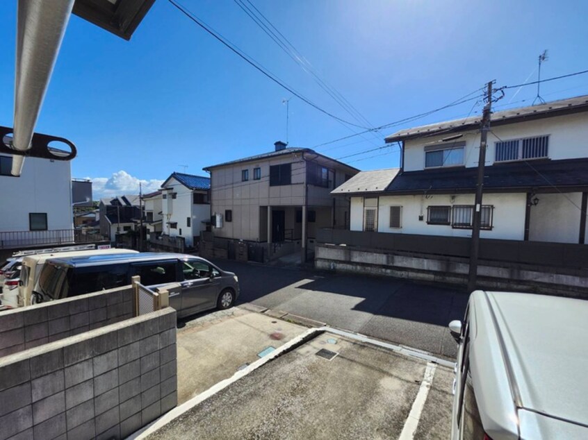 室内からの展望 前田ハイツ