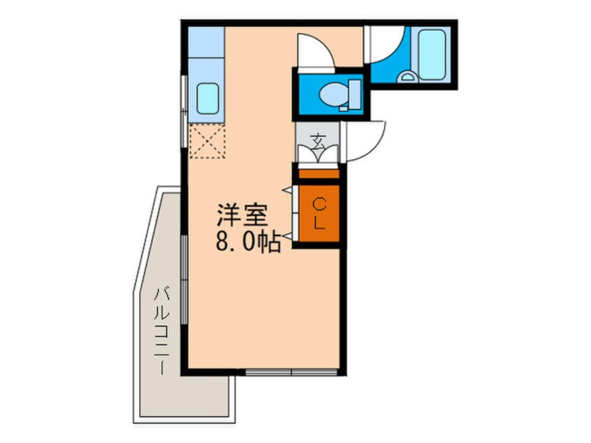 間取図 岡田ハイツ