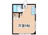 内野ハイツ 1Rの間取り