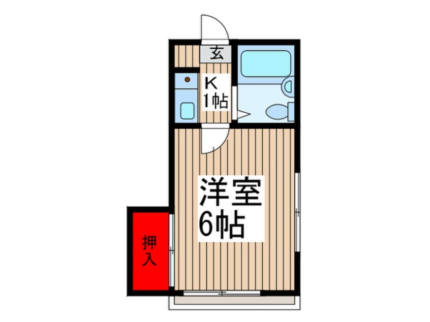 間取図 ジュネス下大久保